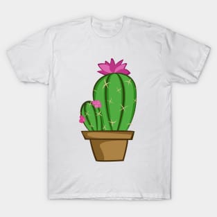 Cactus Cartoon T-Shirt